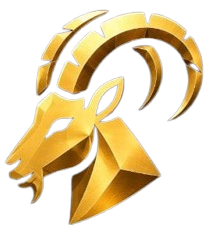 Golden Goat Icon